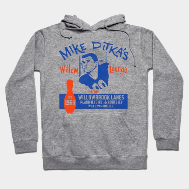 Mike Ditka's Willow Lounge & Bowling Hoodie by darklordpug